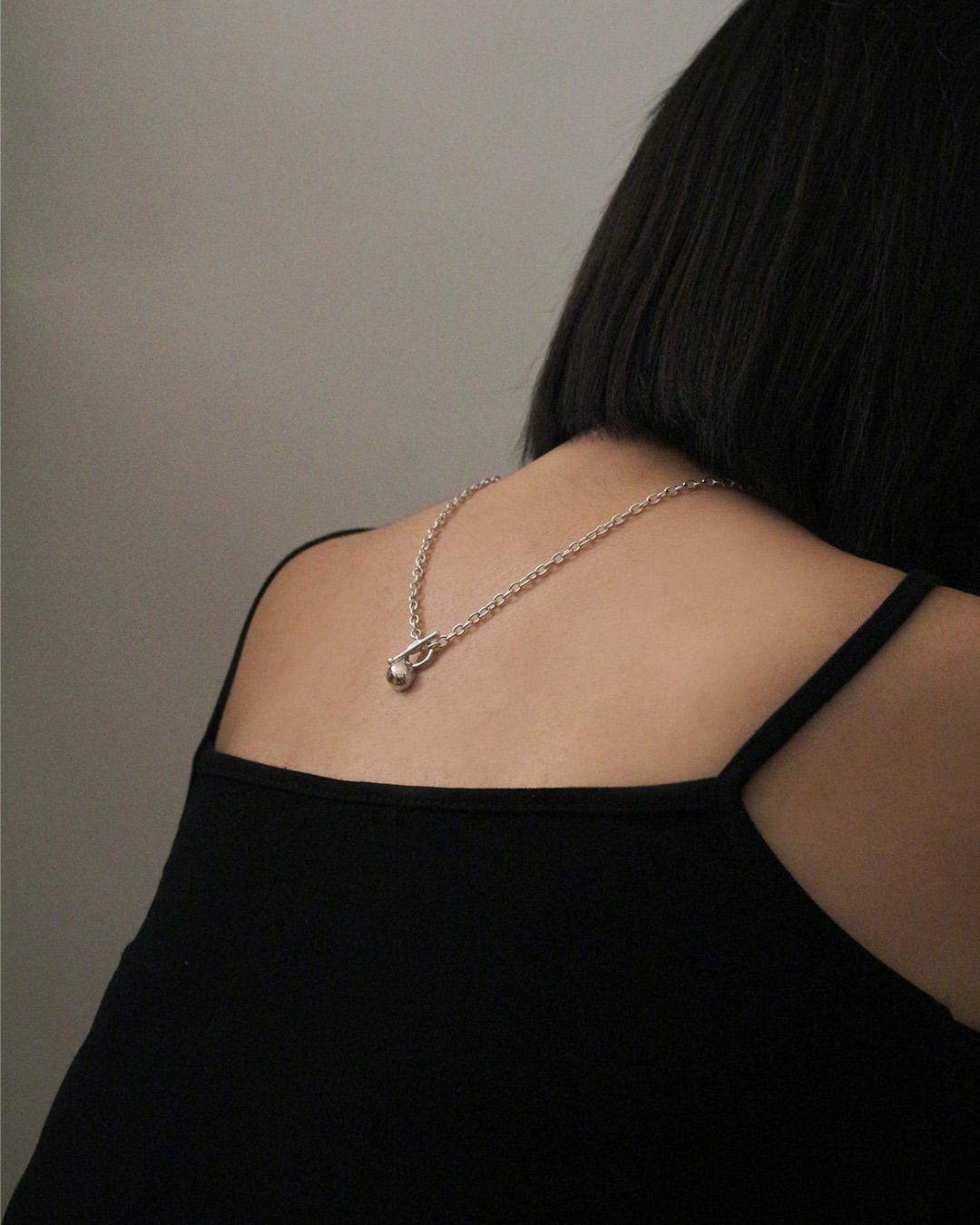 No.1 REBORN silver necklace 純銀項鍊