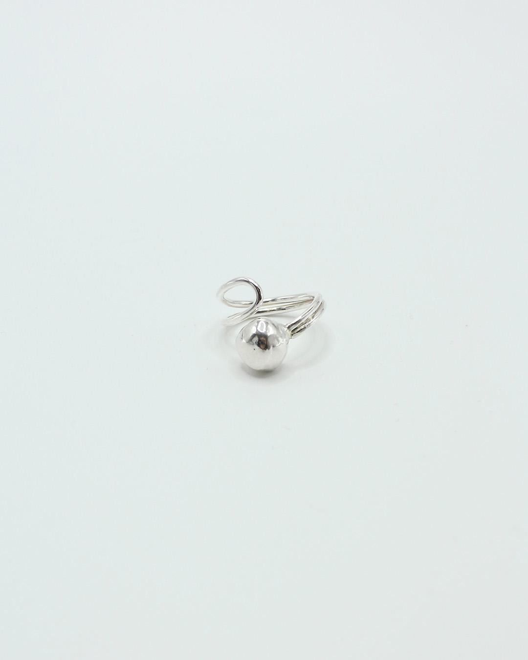 No.1 REBORN silver ring 純銀可調式開口戒