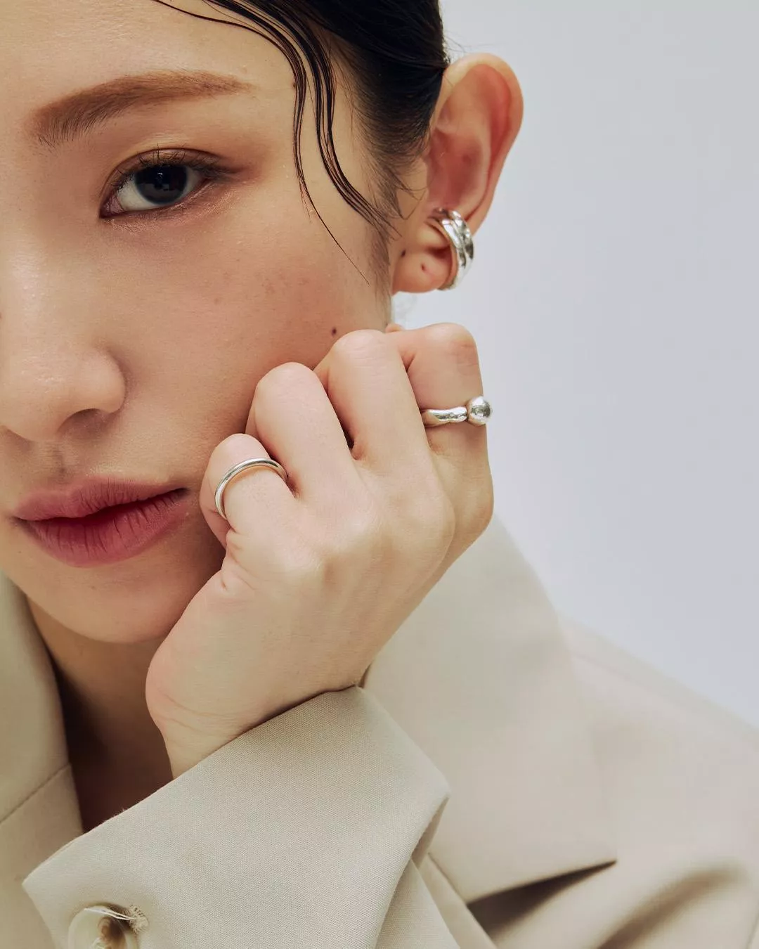 No.02 Chasing Lights Silver Ring