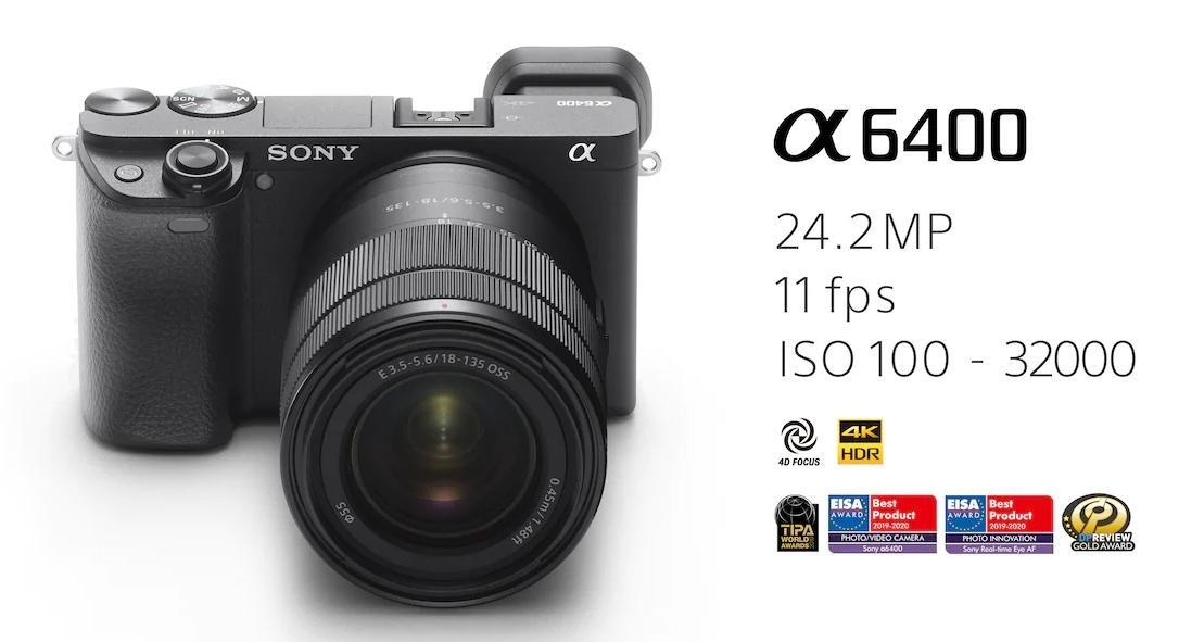 Sony α6400 Vlogger 進階創作組合 (ILCE-6400/B /SEL1655G) 公司貨 無卡分期