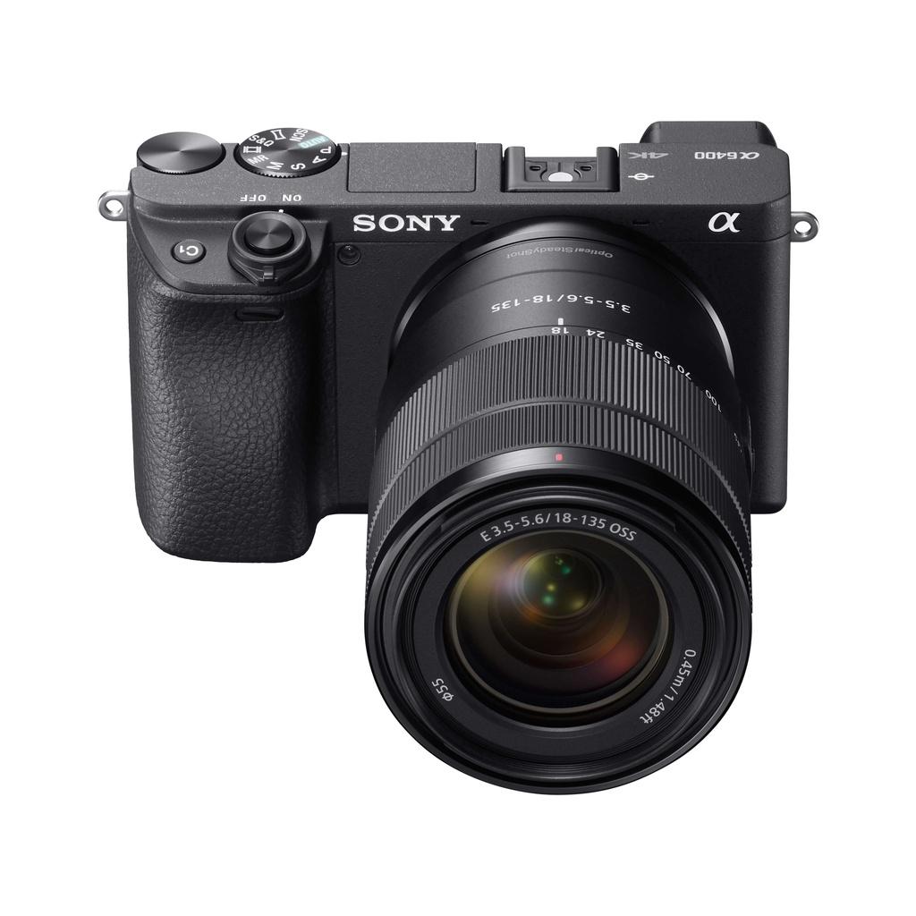 Sony α6400M 數位單眼相機+SEL18135 變焦鏡頭(黑/銀) 學生分期/免卡分期