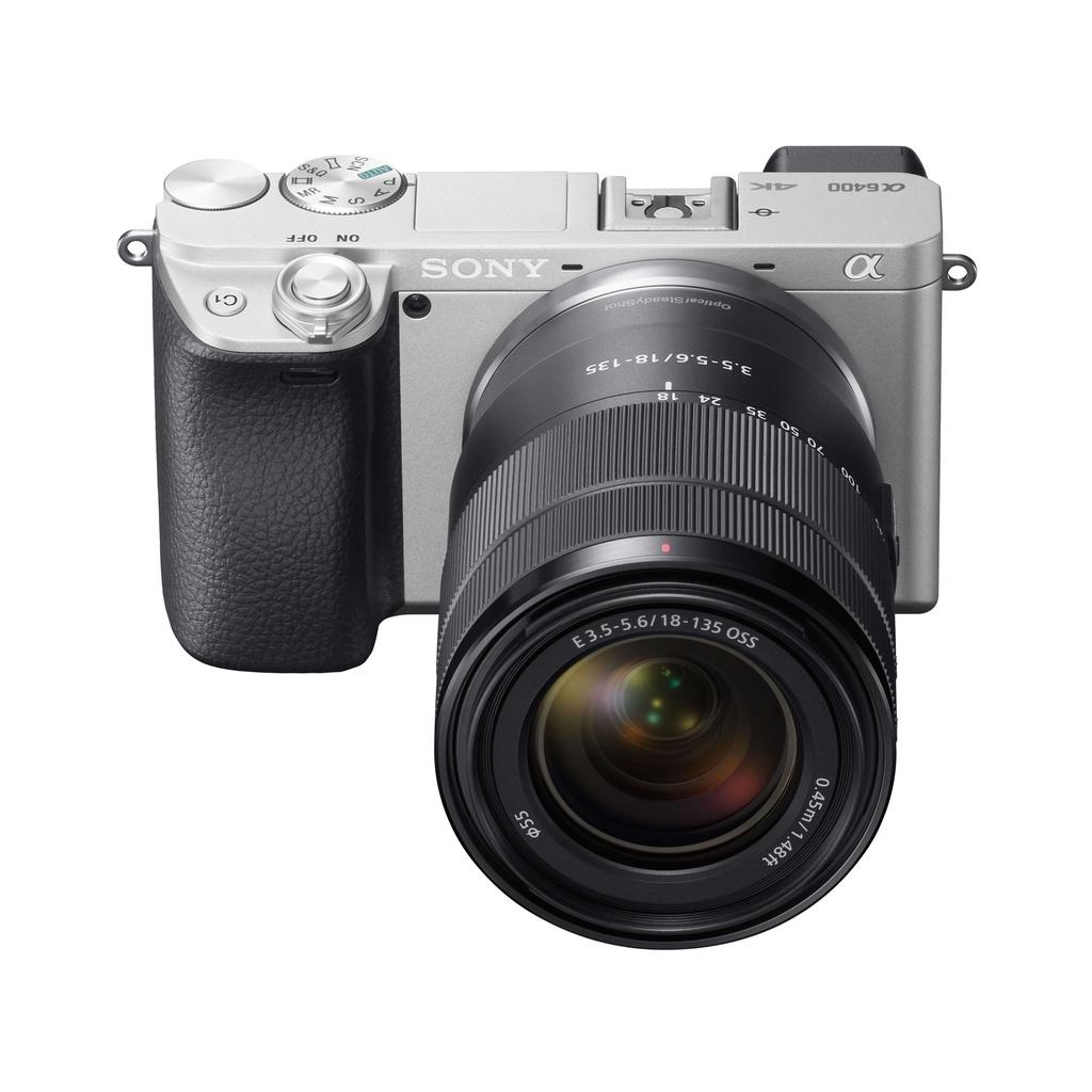 Sony α6400M 數位單眼相機+SEL18135 變焦鏡頭(黑/銀) 學生分期/免卡分期