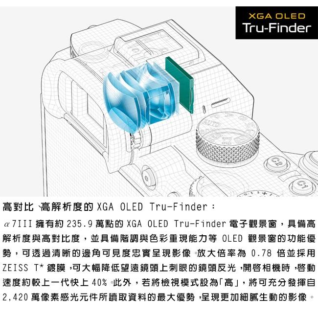 SONY 索尼 相機 單眼 ILCE-7M3K A7M3K+28-70mm 全片幅單眼相機