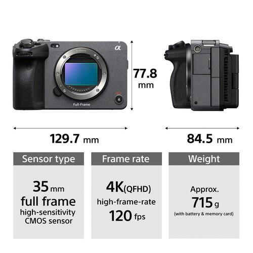 SONY ILME-FX3 全片幅 Cinema Line 數位相機 公司貨 無卡分期