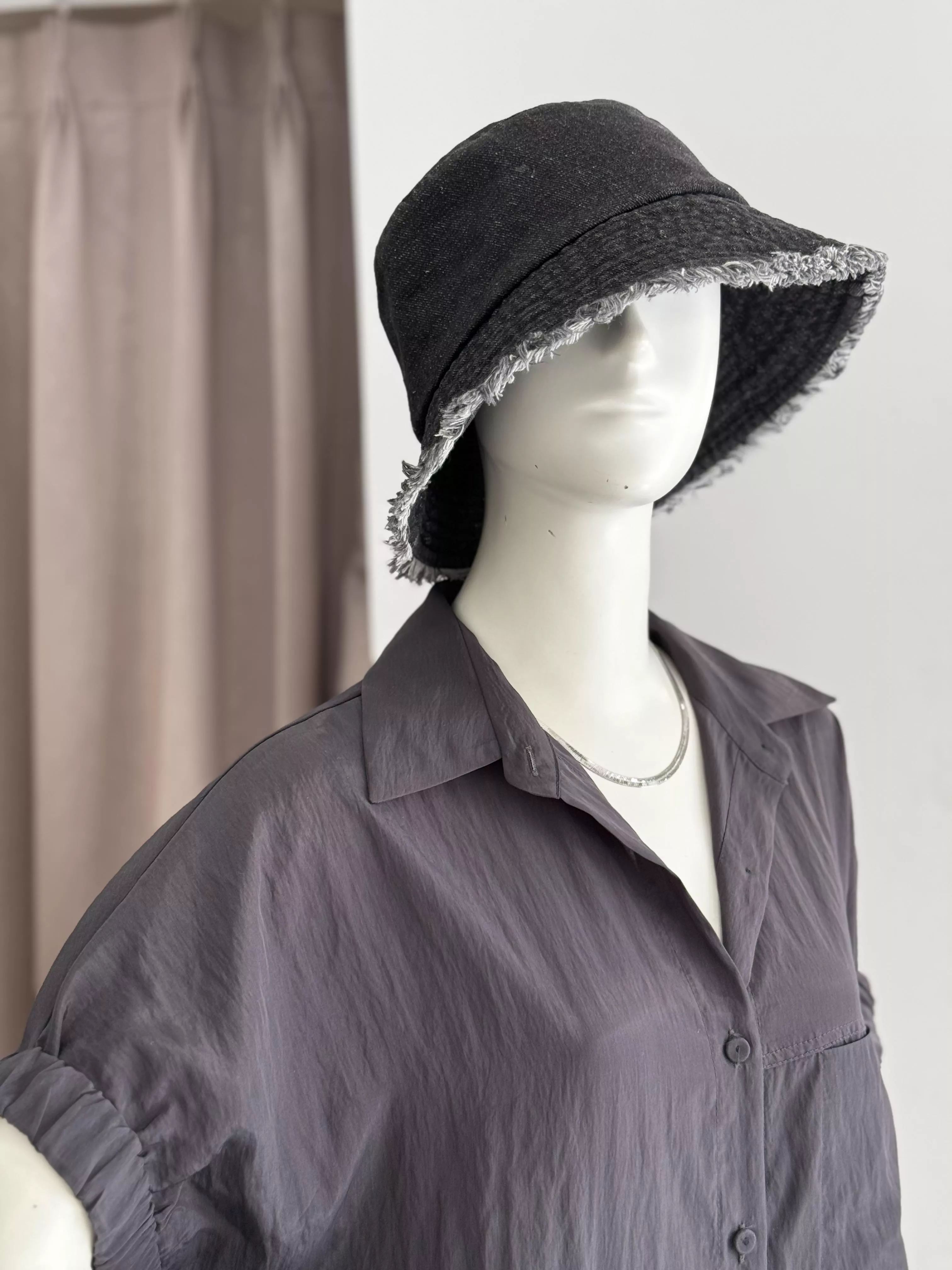 牛仔抽蓄漁夫帽