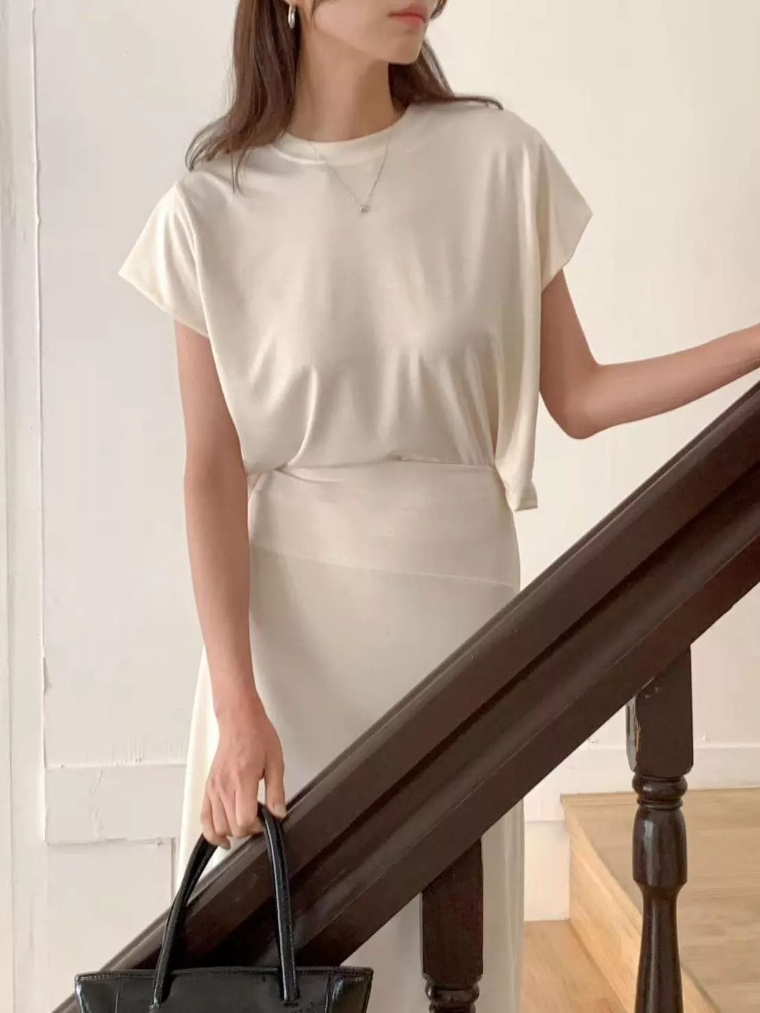 優雅氣質萊卡棉套裝『價格待確認』