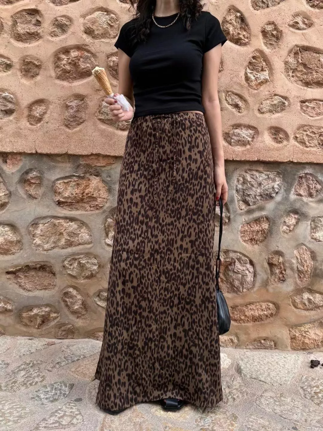 幹練豹紋半身裙🐆🔥