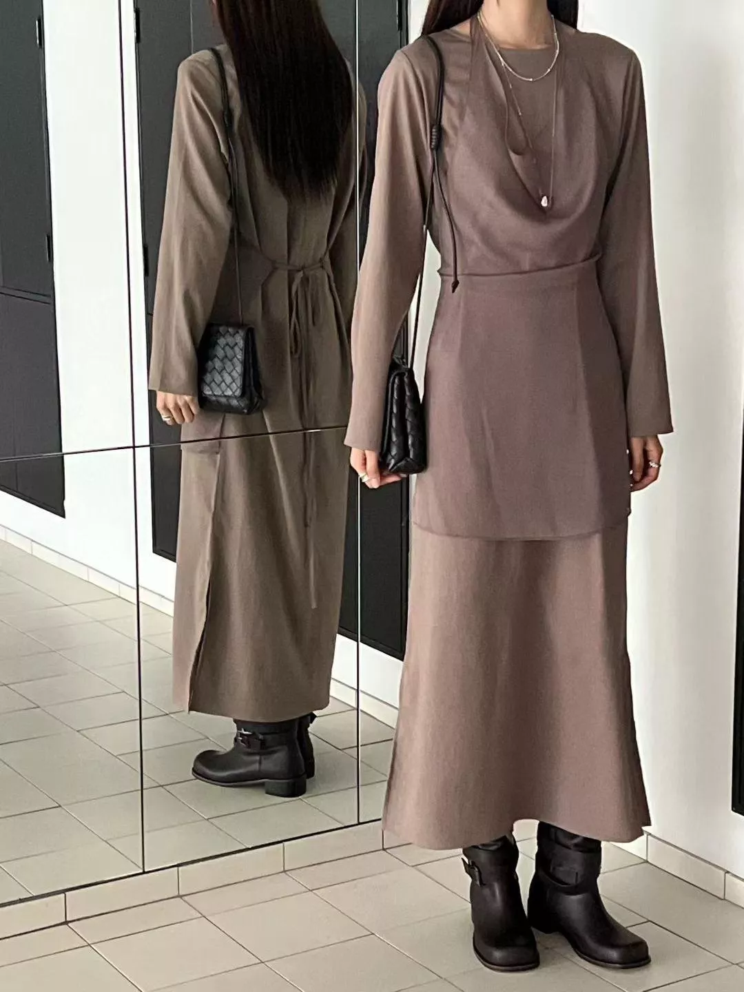 優雅質感低調洋裝