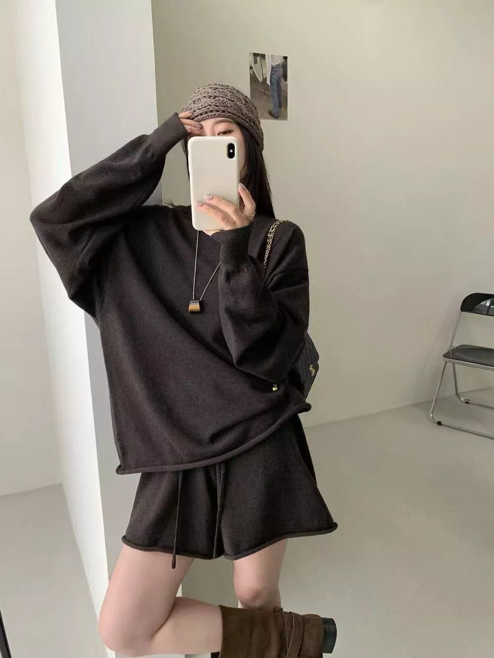 休閒顯瘦質感套裝