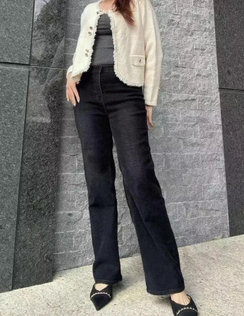 長腿顯瘦刷毛牛仔褲『建議拿小一號』