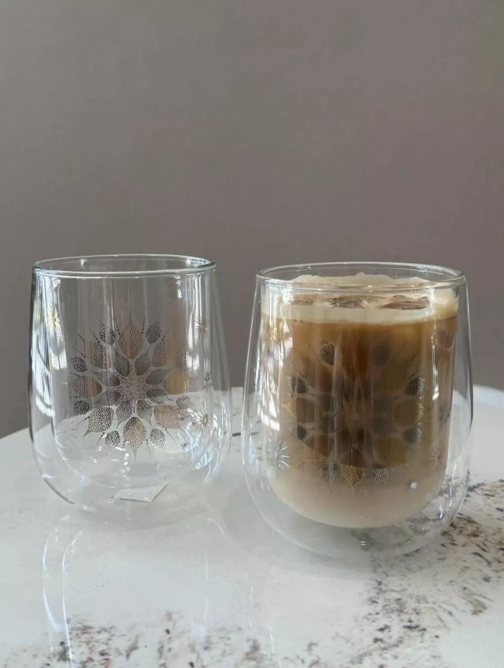 質感雙層玻璃杯『一組兩入』 保冰保溫