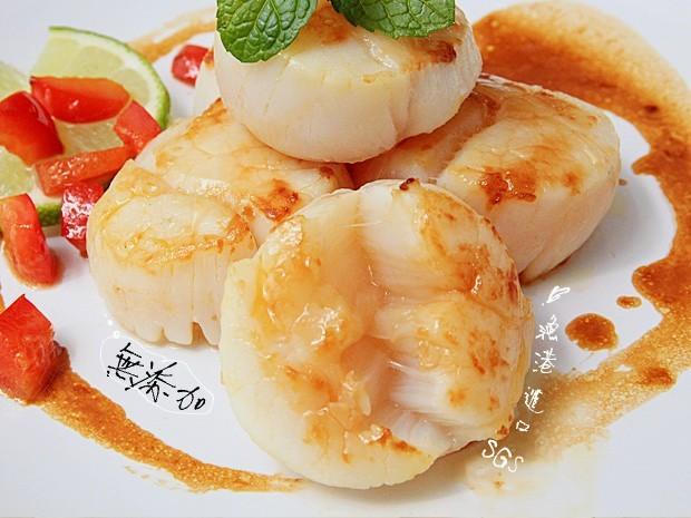 海洋娜海鮮魚品日本北海道3s野生大干貝貝柱軟嫩彈香Q美味