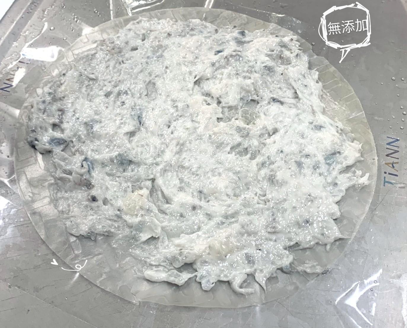 海洋娜海鮮魚品超配火鍋的花枝蝦漿新鮮野生海產製作口感讚味道甜美
