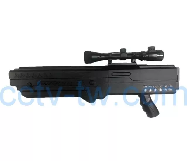 1公里空拍無人機干擾槍反制攔截設備-6頻段標準款 出口外銷或公務使用