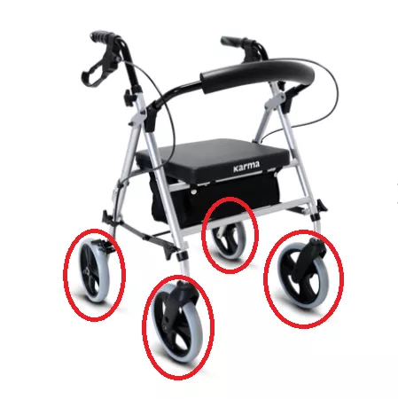 助行車輪胎 康揚 輕鬆行 100 EZ Walker 100
