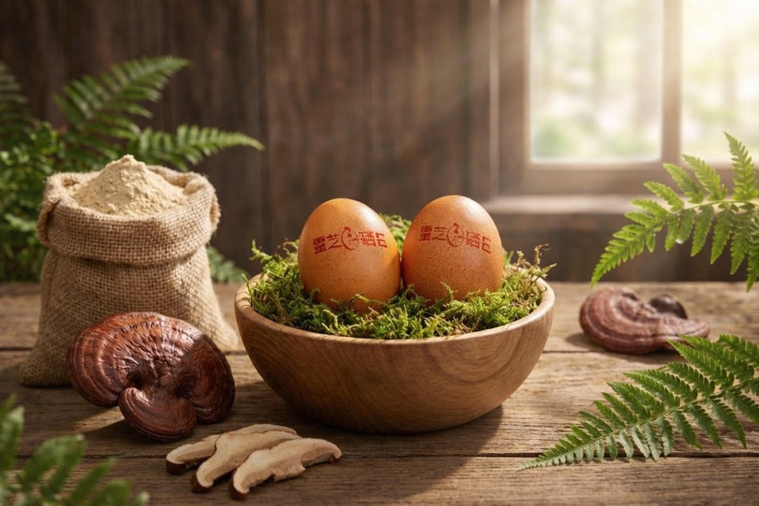 靈芝蛋,三合一補體蛋