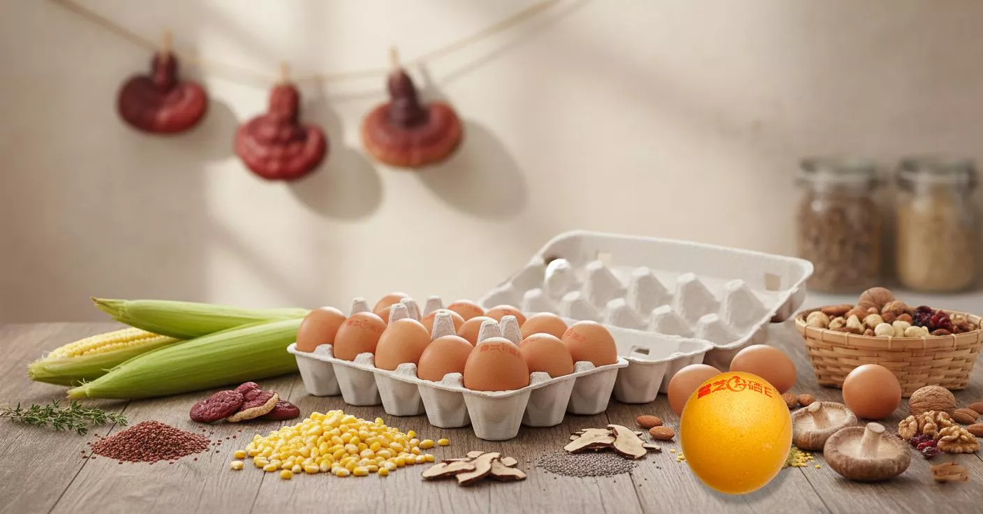 三合一補體蛋｜靈芝 × 硒 × 維生素E | 靈芝護體 × 全面防禦升級