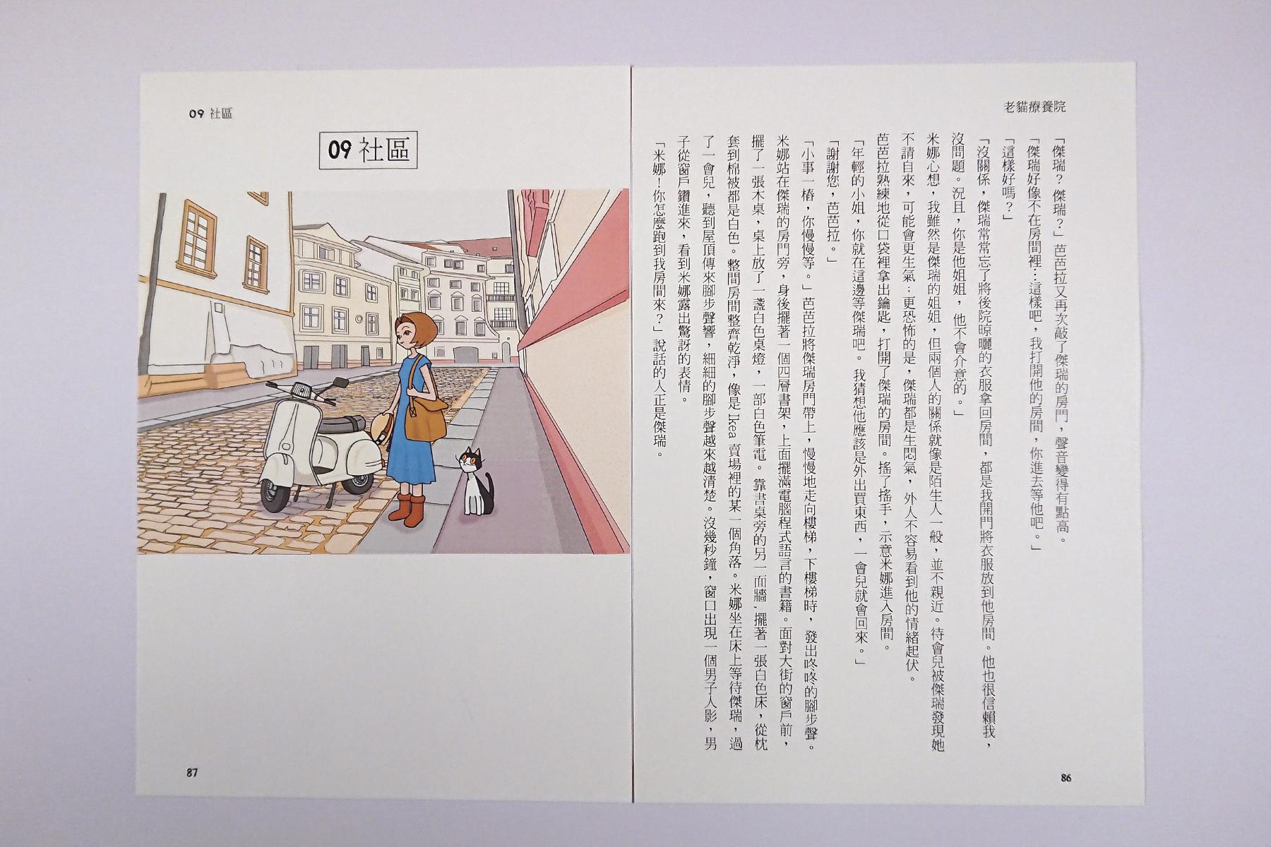 老貓療養院 圖文小說