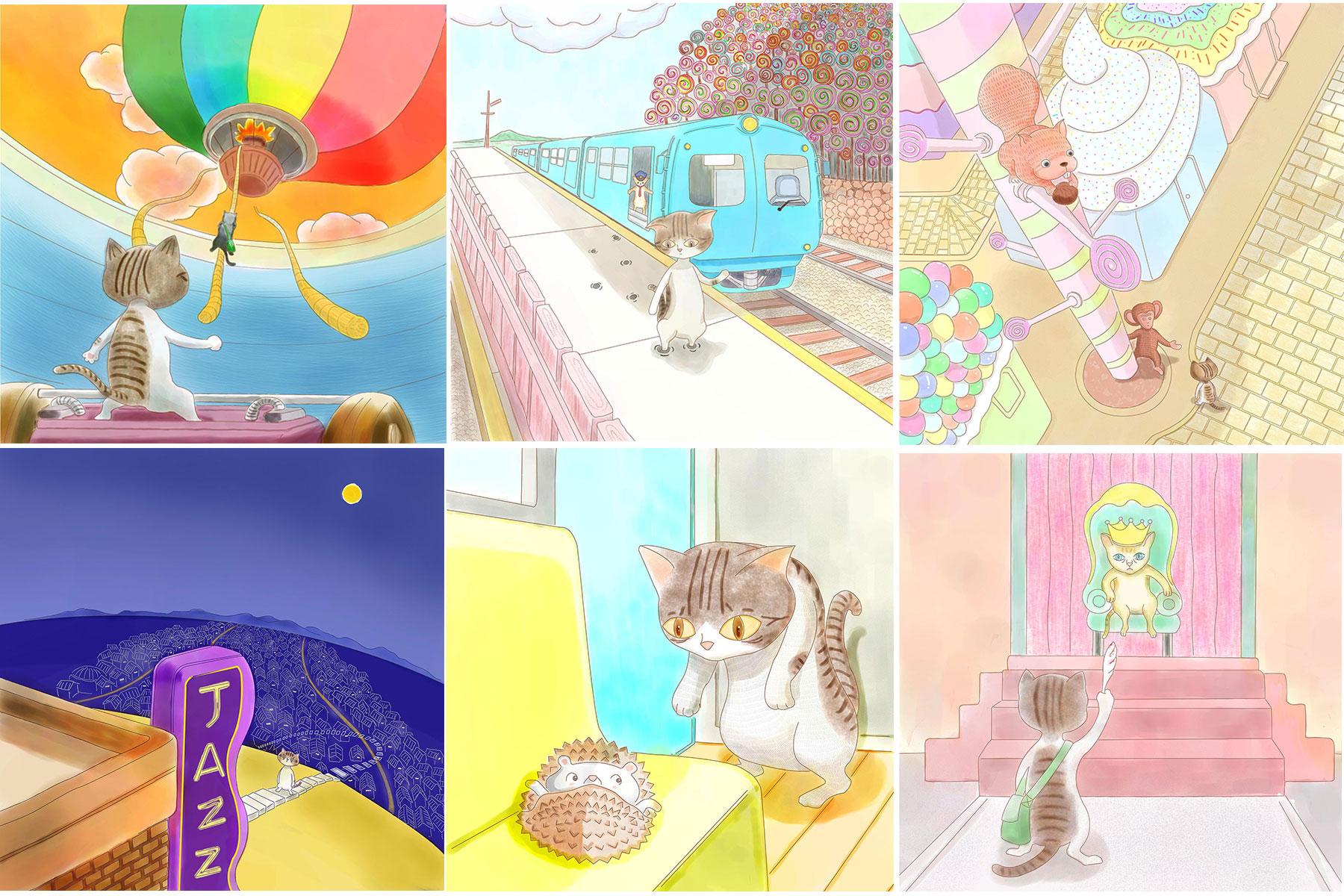 Chi-Chi與夢電車三本組