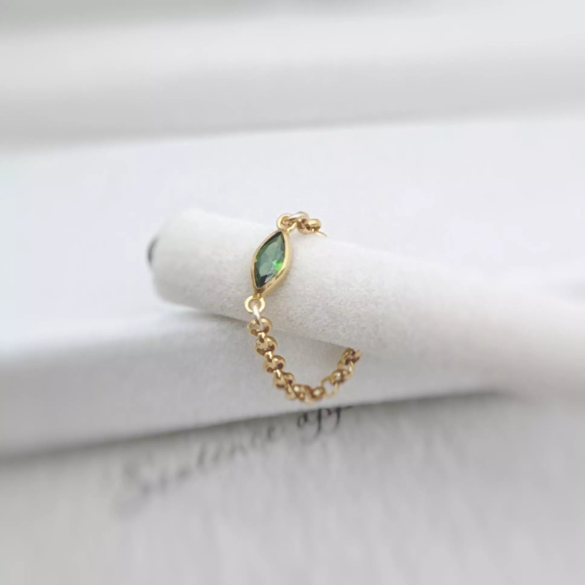 14KGF ❘ 馬眼 鏈戒