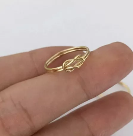 14KGF ❘ 長領結戒指