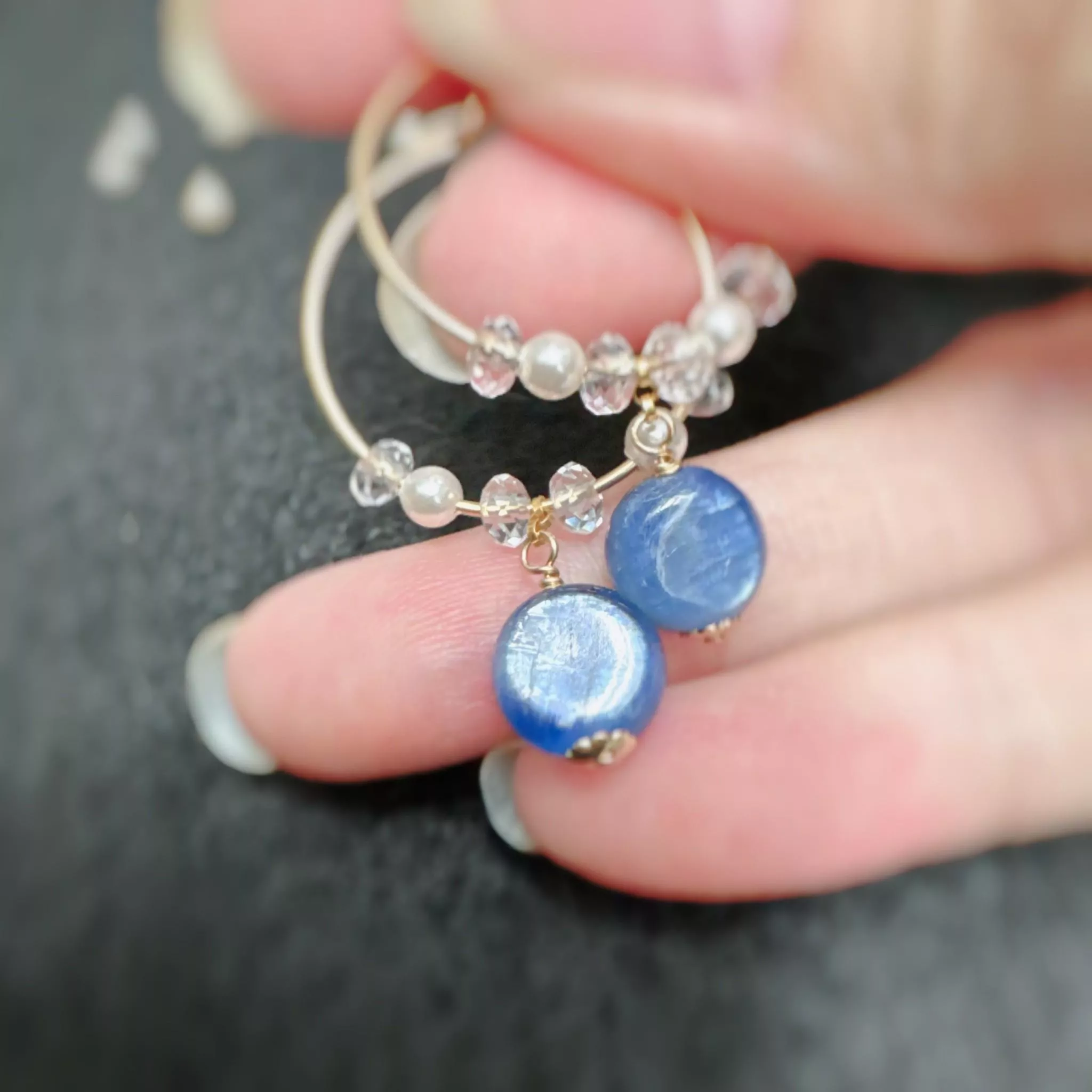 11月預購  7.5-8mm藍晶石