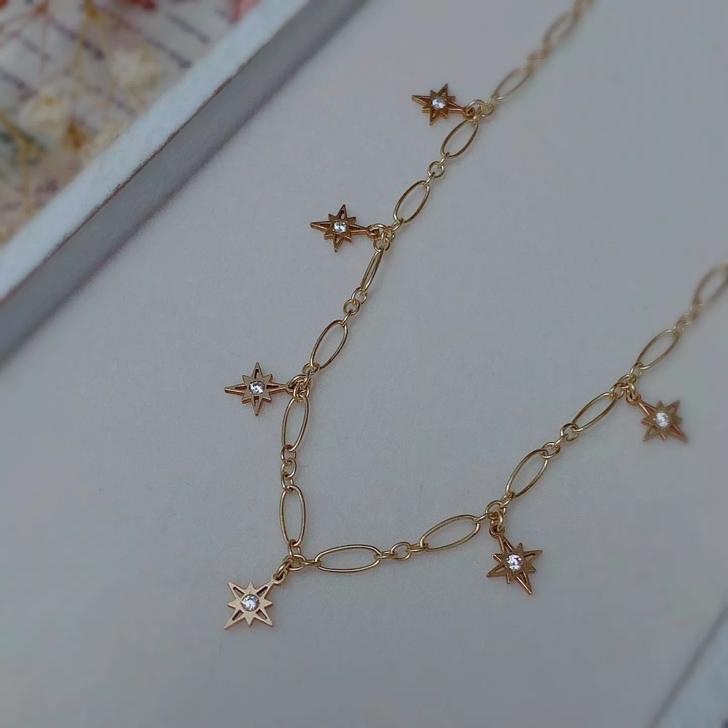 14KGF  ❘  八芒星手工項鏈