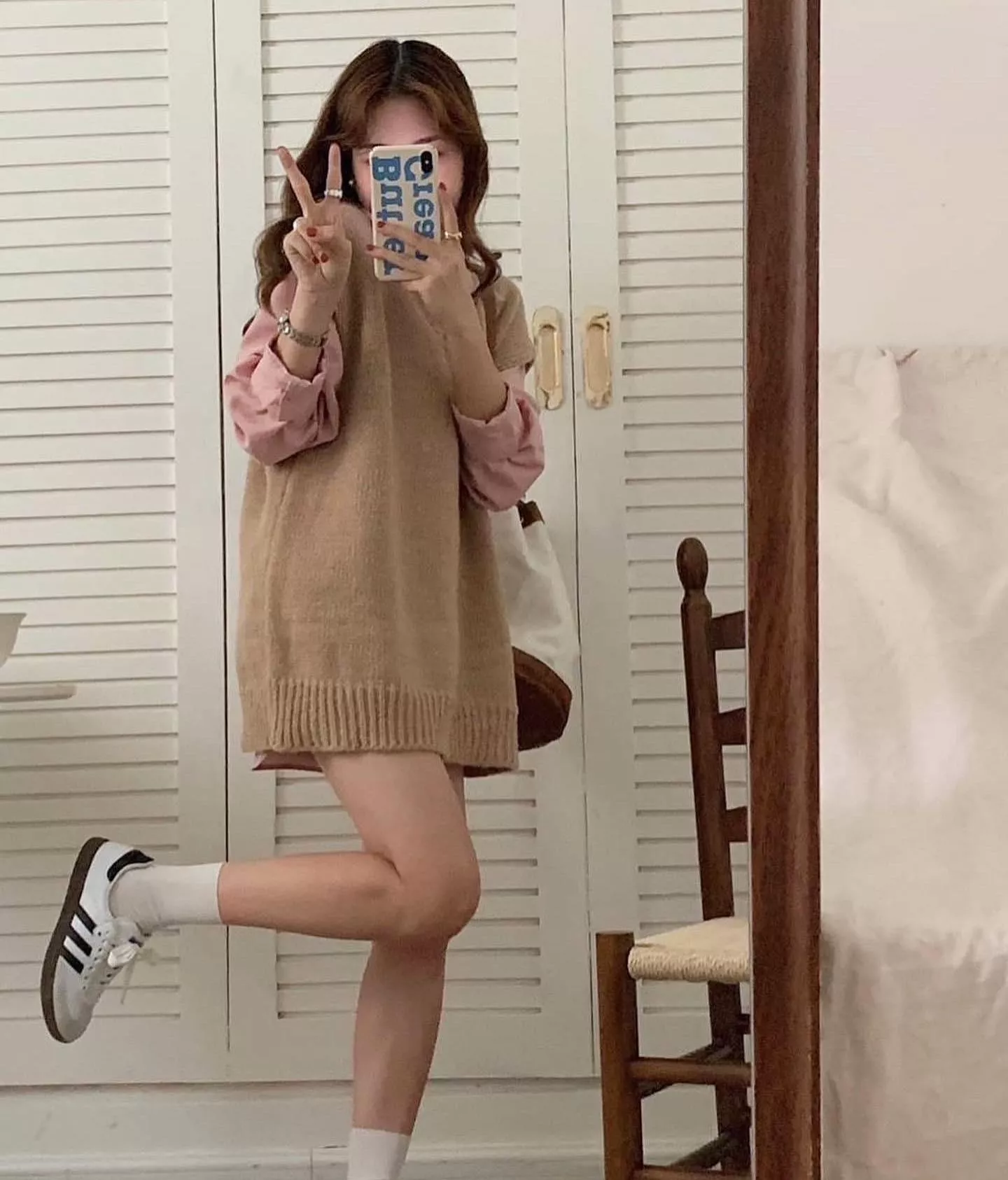 甜甜價針織背心