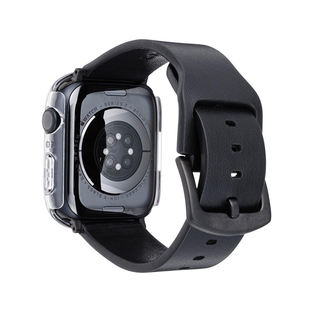 Gramas Apple Watch S9 / S8 / S7 41mm 2 IN 1 高透鋼化漾玻保護殼