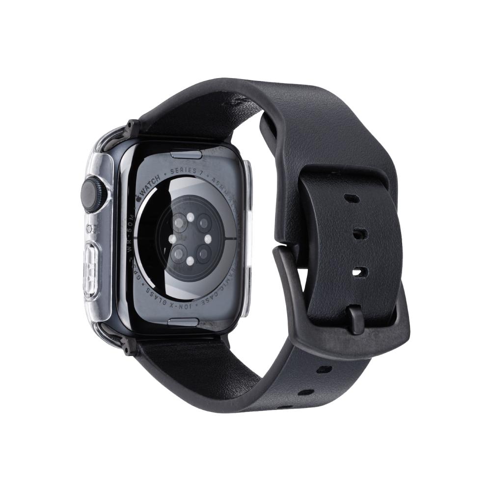 Gramas Apple Watch S10 46mm 2 IN 1 高透鋼化漾玻保護殼-透