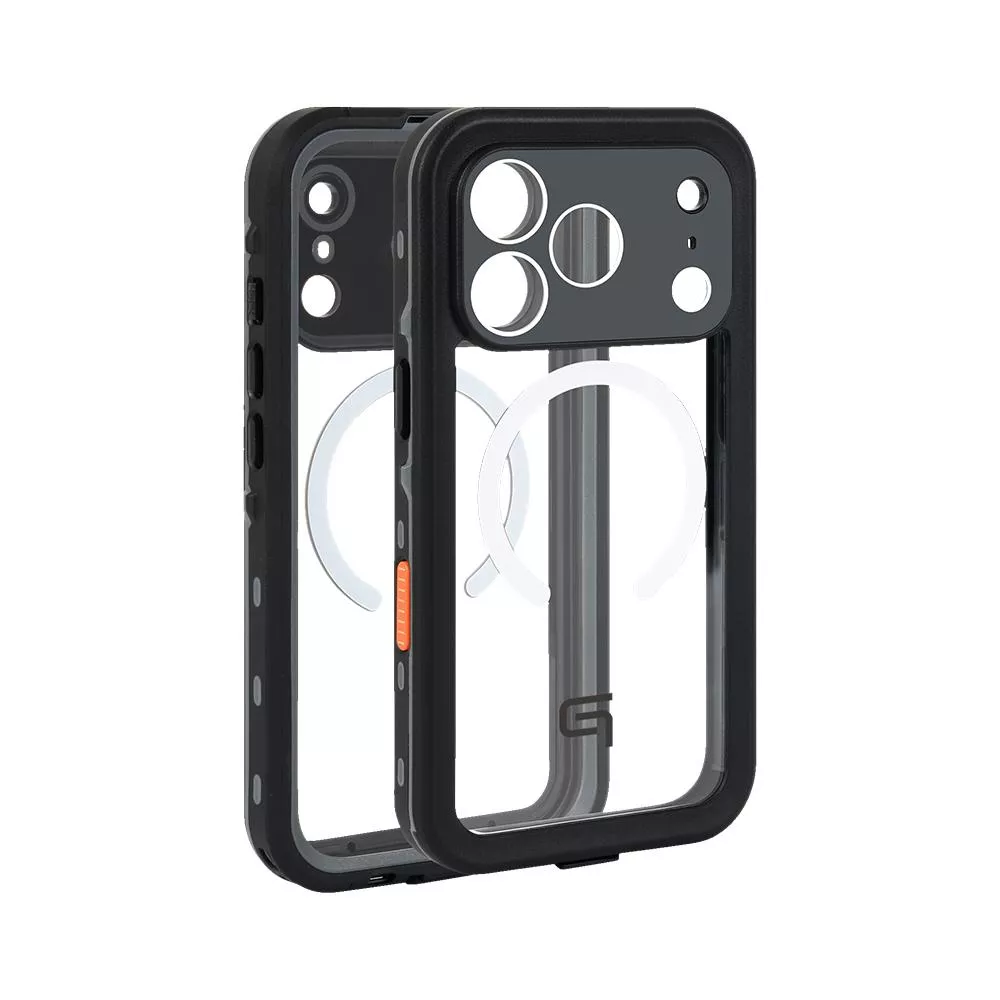 Gramas iPhone 17 Pro Max 6.9吋 Zero-Limit 零界線全方位防水殼-黑