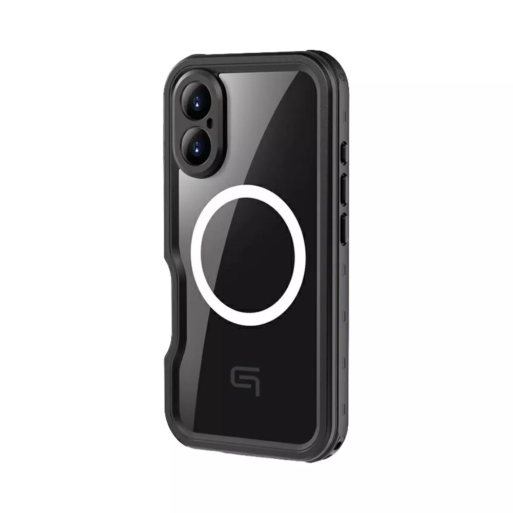 Gramas iPhone 16 6.1吋 Zero-Limit 零界線全方位防水殼-黑