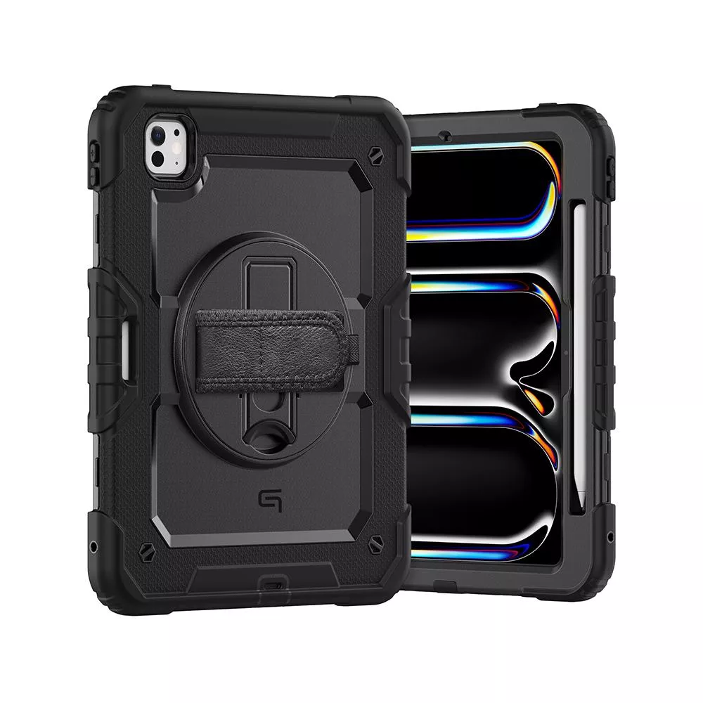 Gramas iPad Pro Zero-Limit 零界線全方位平板防摔殼-黑