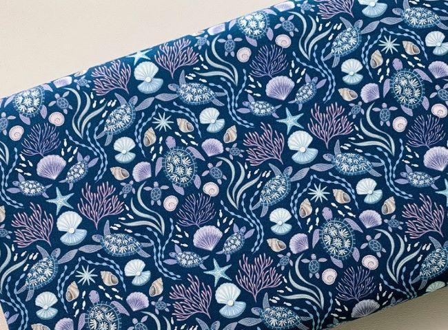 珠光海龜-薄棉布(2色)