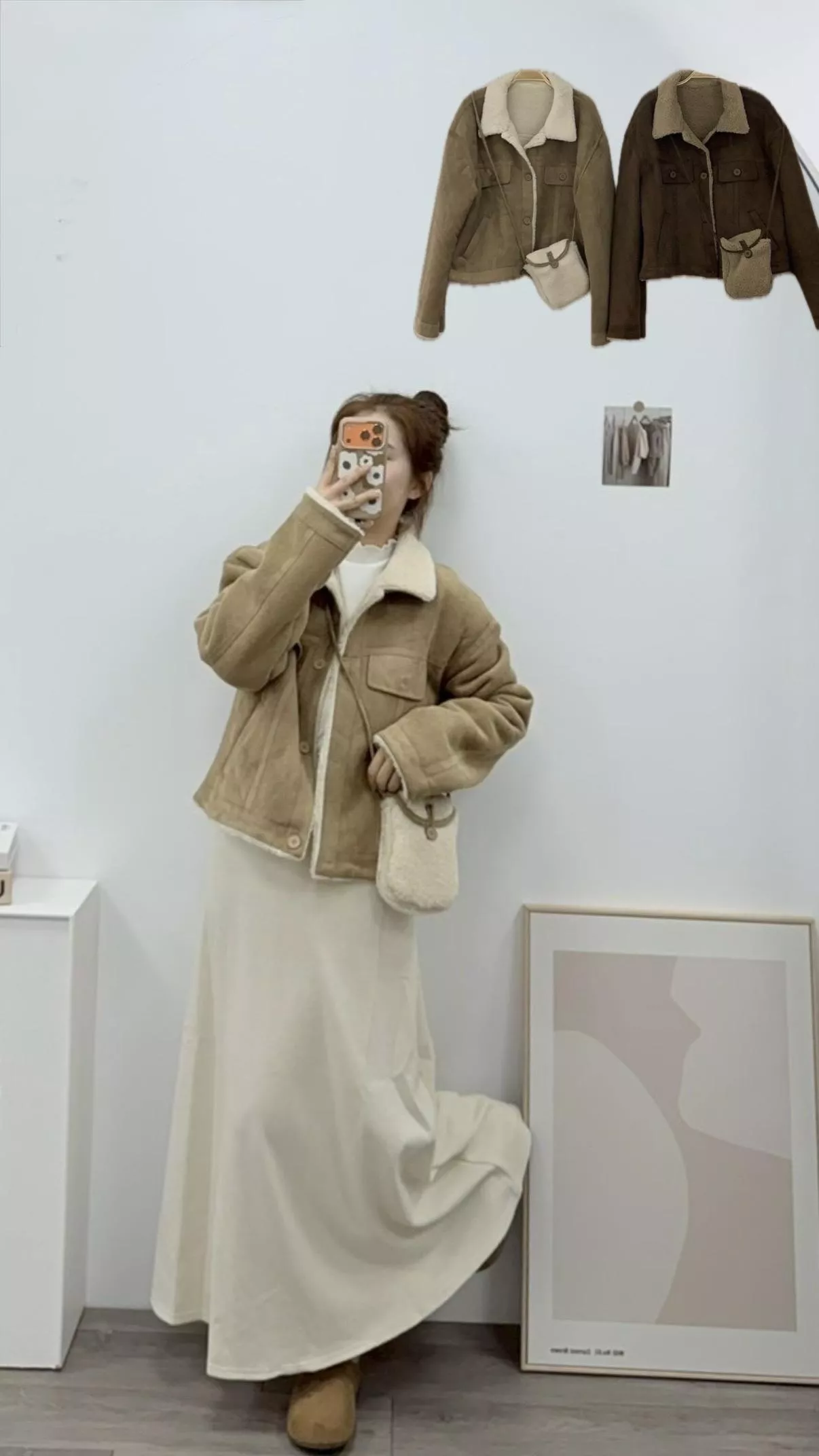 麂皮秋冬最強色外套 2color