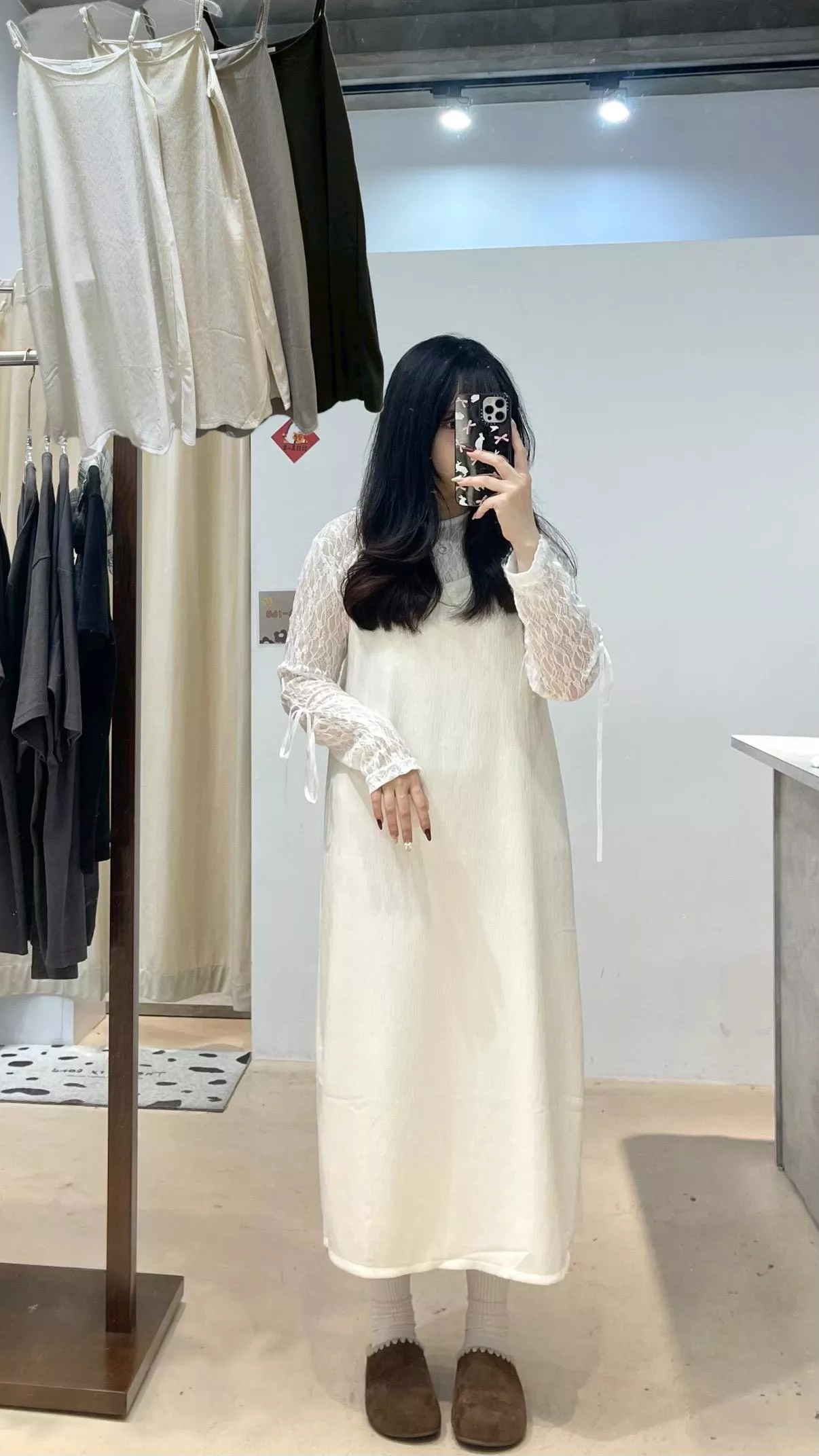 熱賣不斷🔥水波紋洋裝（肩帶可調整）4color