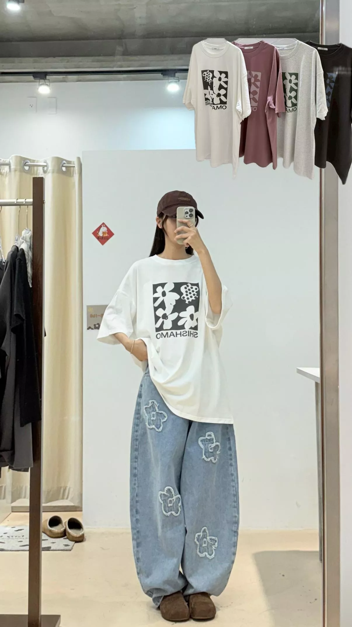 花花塗鴉大版T 4color