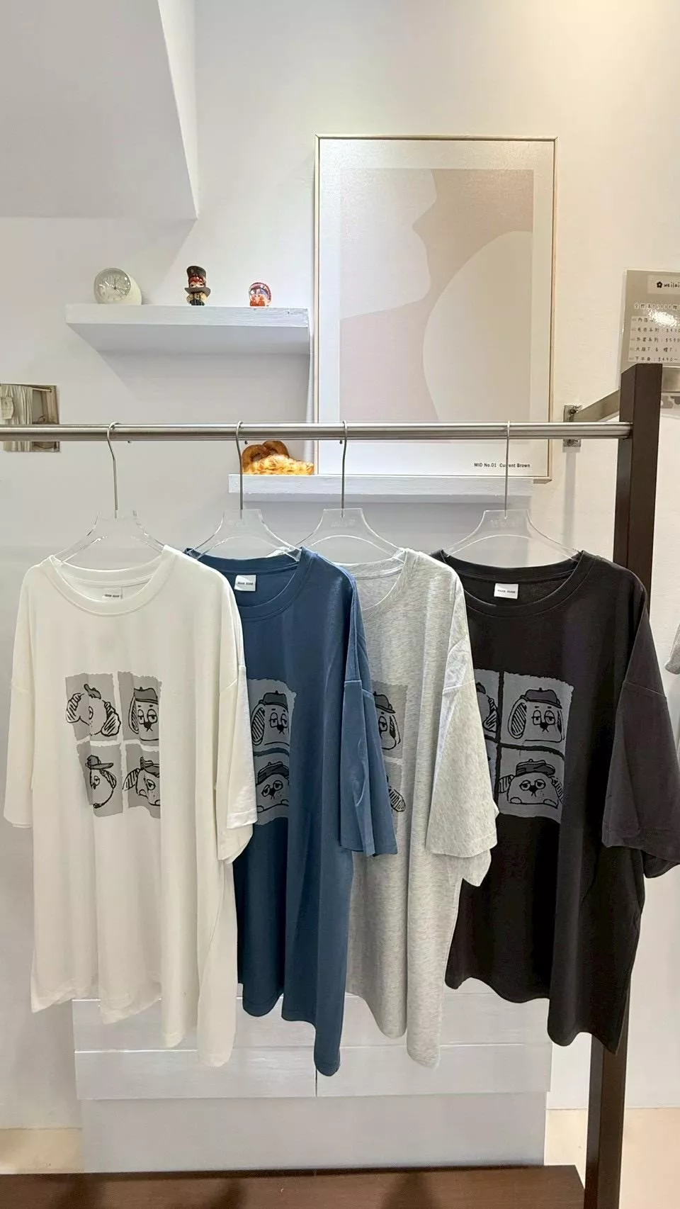 歐拉夫表情四宮格大版T 4color