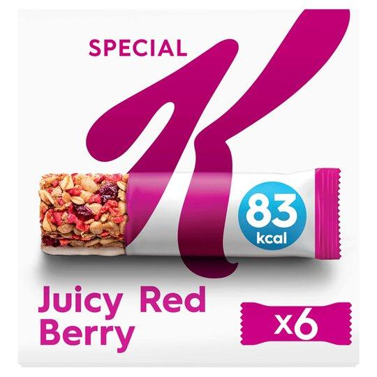 Kellogg's Special K Juicy Red Berry Bars 6X21.5G
