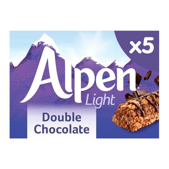 Alpen Light Bars Double Chocolate 5 Pack 105G 5(1)