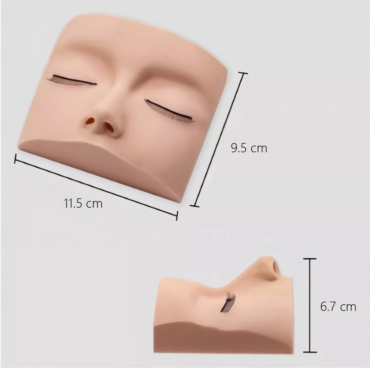 可攜式練習用假人頭