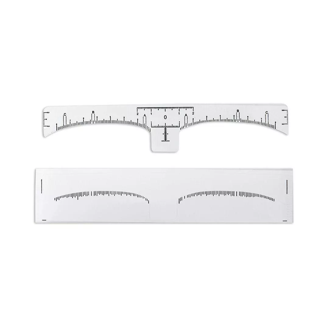 拋棄式貼紙型眉尺(20入)