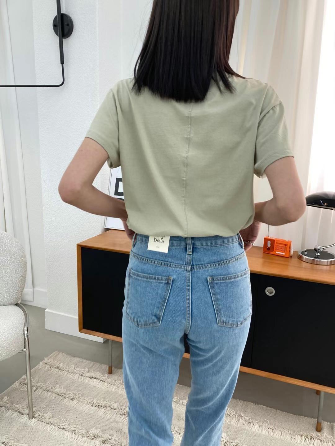 經典小直筒牛仔褲