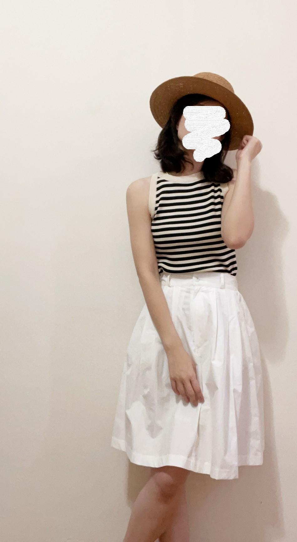 小性感削肩背心
