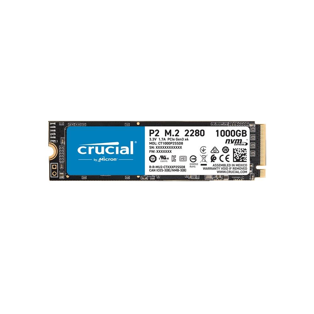 Micron Crucial 美光 P2 1T M.2 NVME SSD