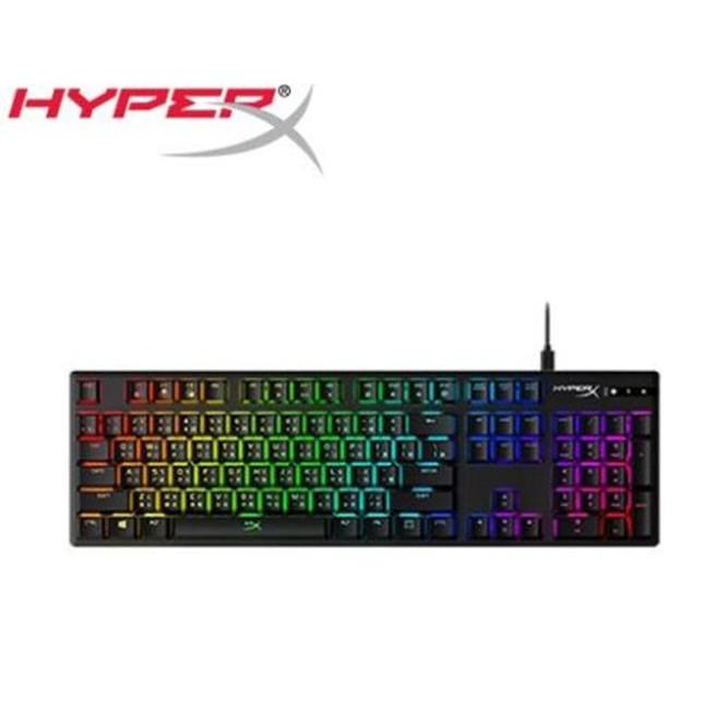 金士頓 HyperX Alloy Origins RGB 機械式電競鍵盤 紅軸 中文 (HX-KB6RDX-TW)