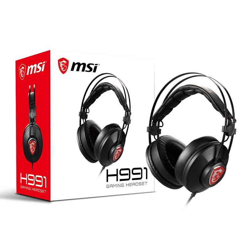 微星 H991 GAMING HEADSET 專業電競耳麥