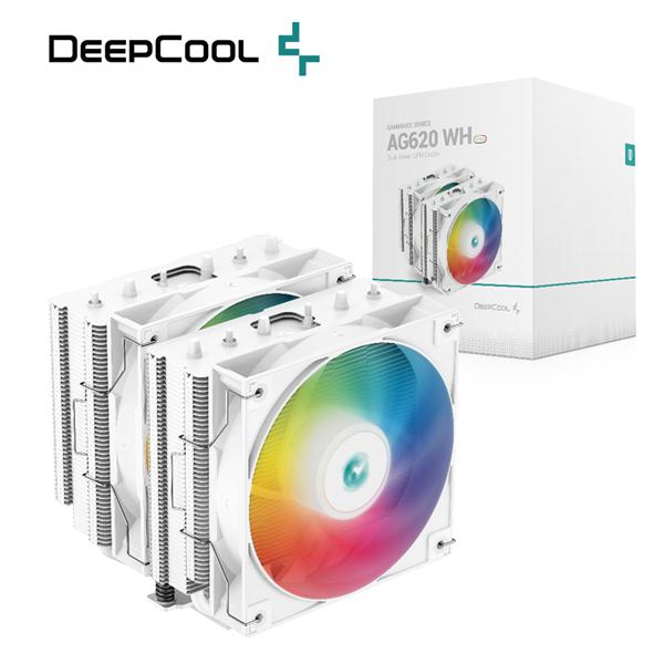 DEEPCOOL 九州風神 AG620 ARGB CPU 散熱器 黑/白