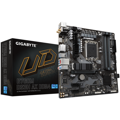 技嘉 B760M DS3H AX DDR4 主機板 M-ATX/1700腳位