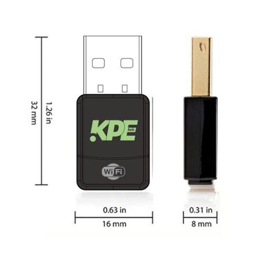 雙頻 600M 5G/2.4G 迷你USB 無線網卡